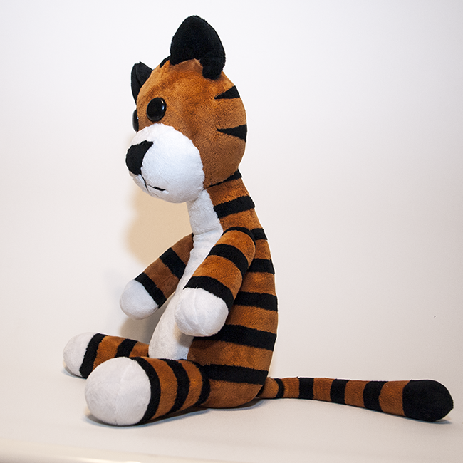 hobbes as a stuffed animal